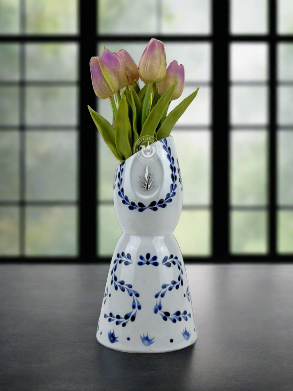 Clase Azul Tequila Bottle Vase - Slanted
