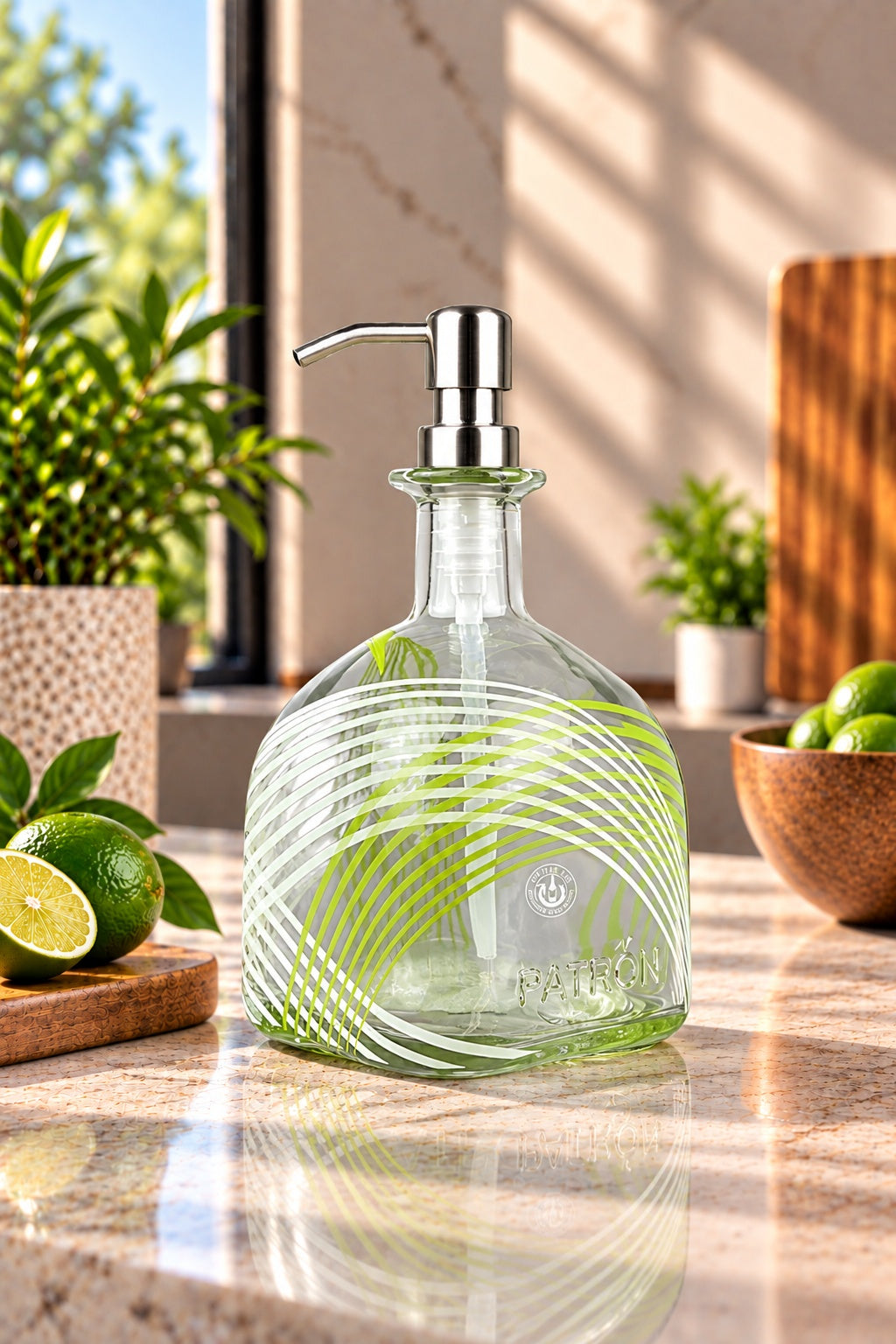 Patron Tequila 2018 Limited Edition Bottle Soap Dispenser