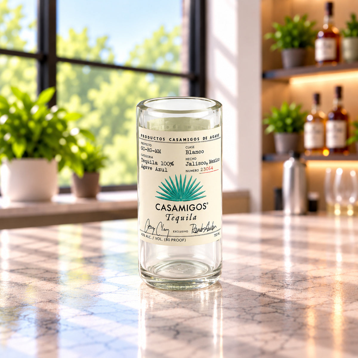 Casamigos Tequila Bottle Shot Glass