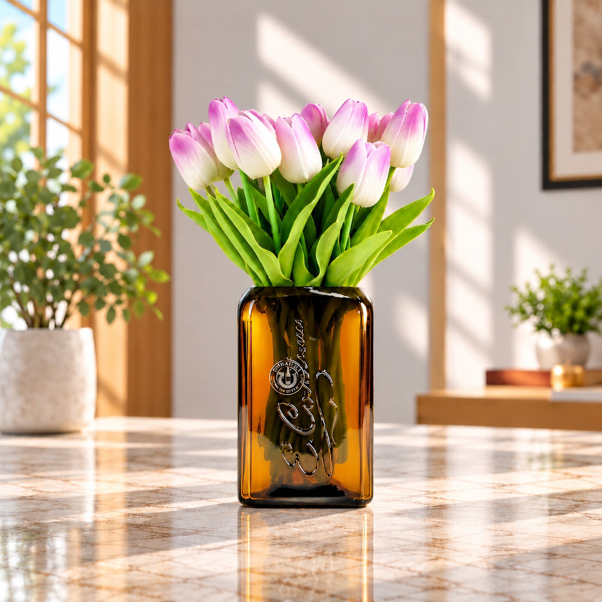 Cointreau Liqueur Bottle Vase