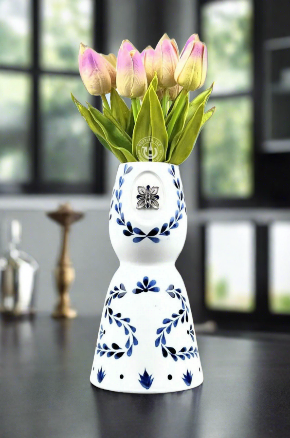 Clase Azul Tequila Bottle Vase - New Logo