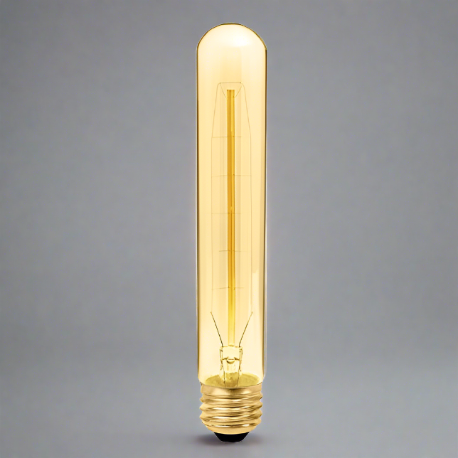 60-Watt Incandescent Tubular Style Vintage Light Bulb