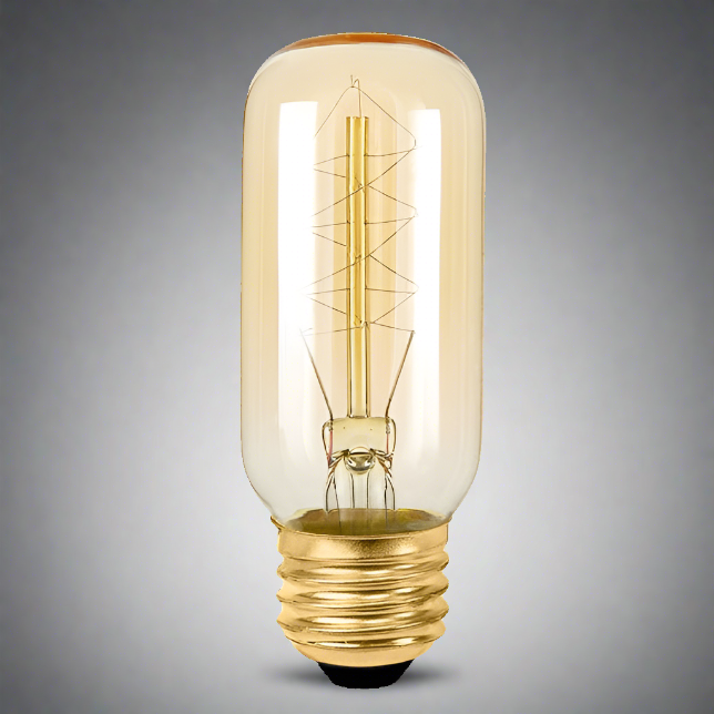 40-Watt Incandescent Radio Style Vintage Light Bulb