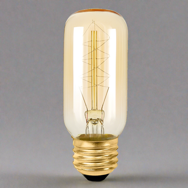 40-Watt Incandescent Radio Style Vintage Light Bulb