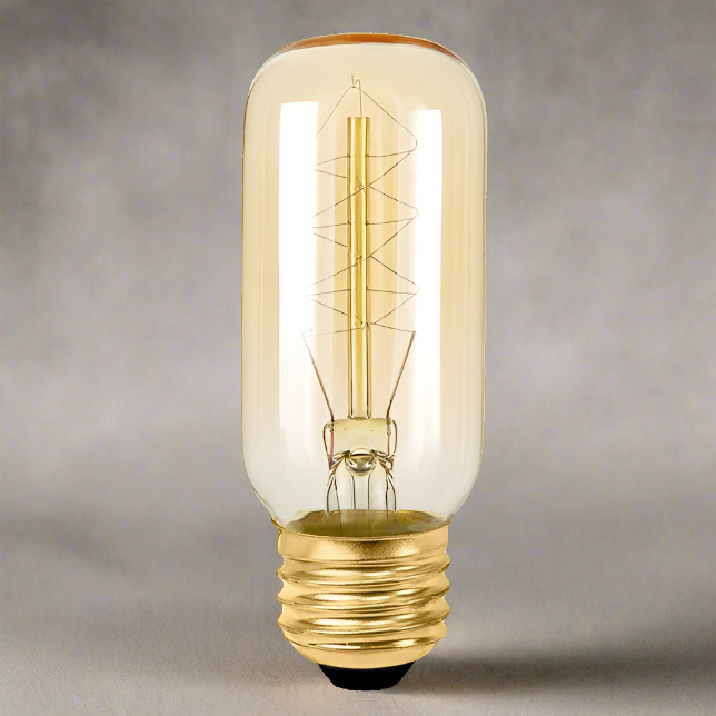 40-Watt Incandescent Radio Style Vintage Light Bulb