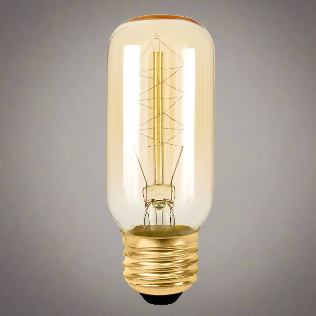 40-Watt Incandescent Radio Style Vintage Light Bulb