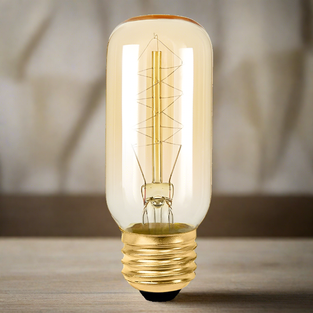 40-Watt Incandescent Radio Style Vintage Light Bulb