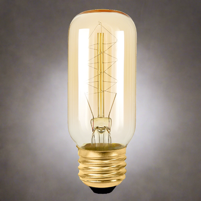 40-Watt Incandescent Radio Style Vintage Light Bulb