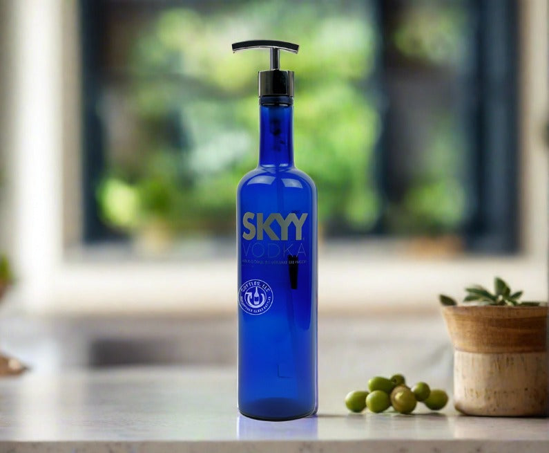 Skyy Vodka 750ml Bottle Soap Dispenser