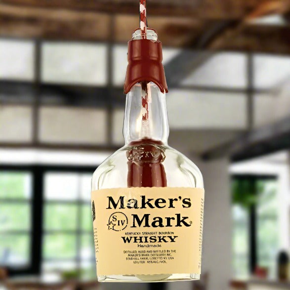 Maker's Mark Whisky Bottle Pendant Light Shade