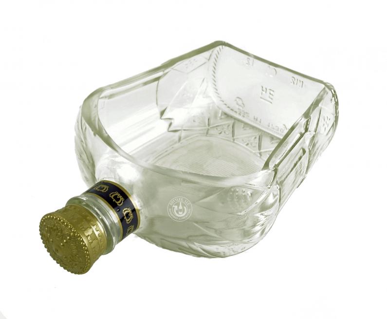 Crown Royal Whisky Bottle Planter