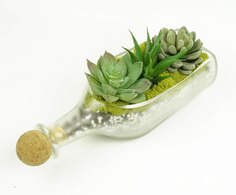 Patron Citronge Liqueur Bottle Planter