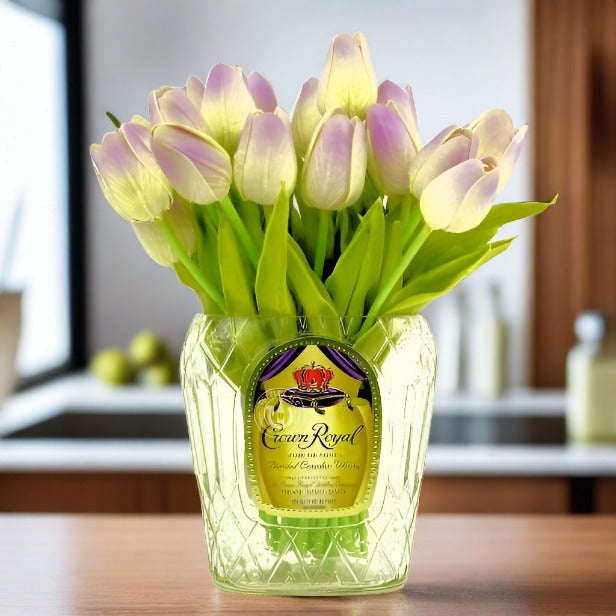 Crown Royal Whisky Bottle Vase