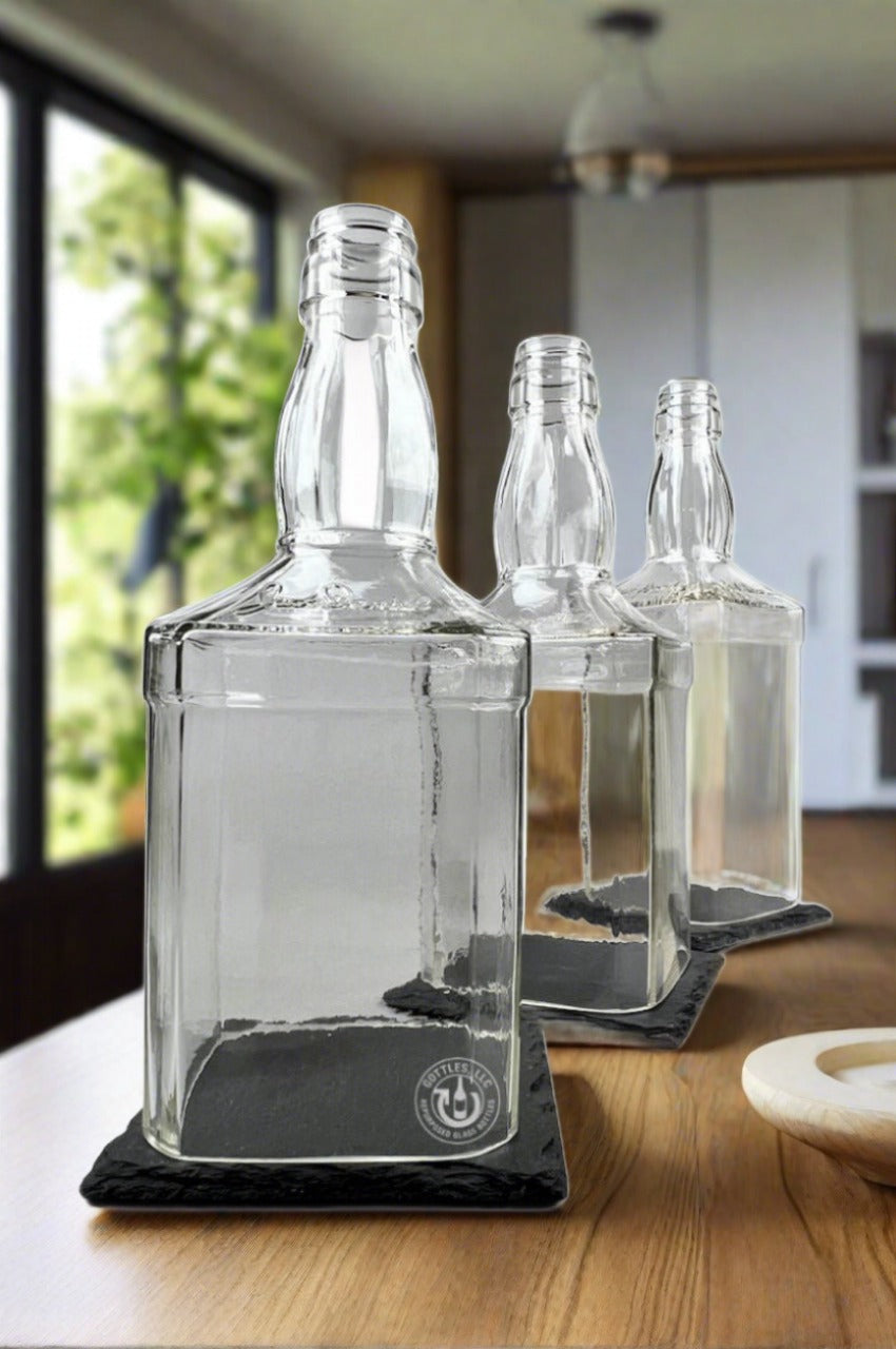 Jack Daniel's Whiskey Bottle Candle Cover Set