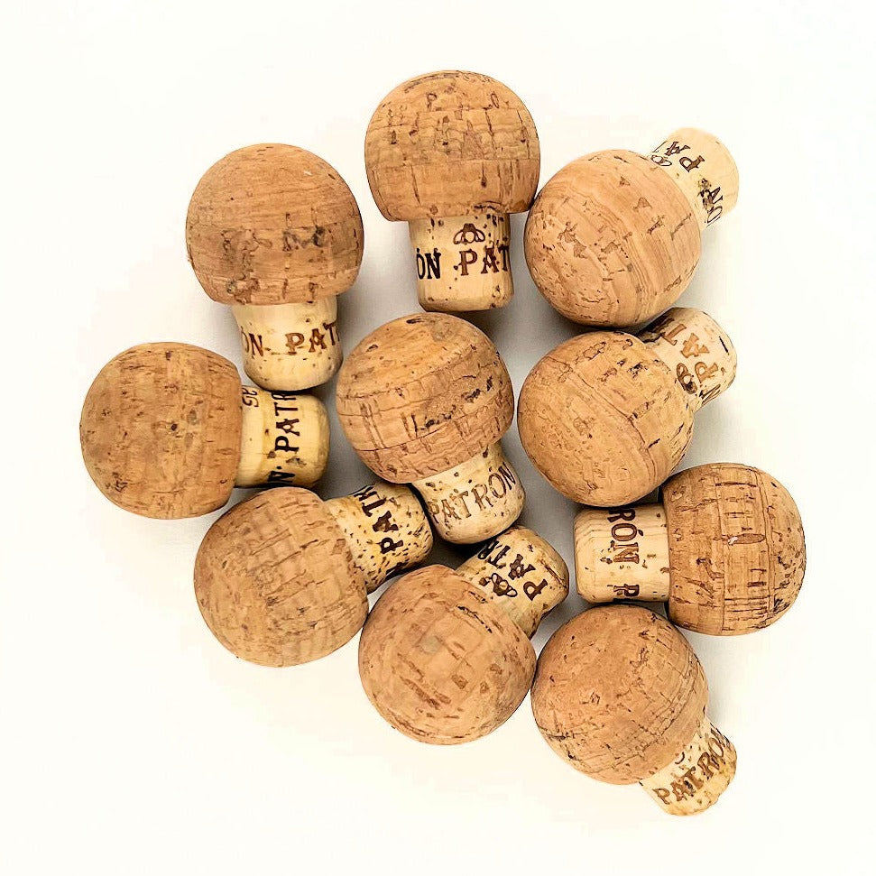 Patron Tequila 750ml Bottle Used Corks