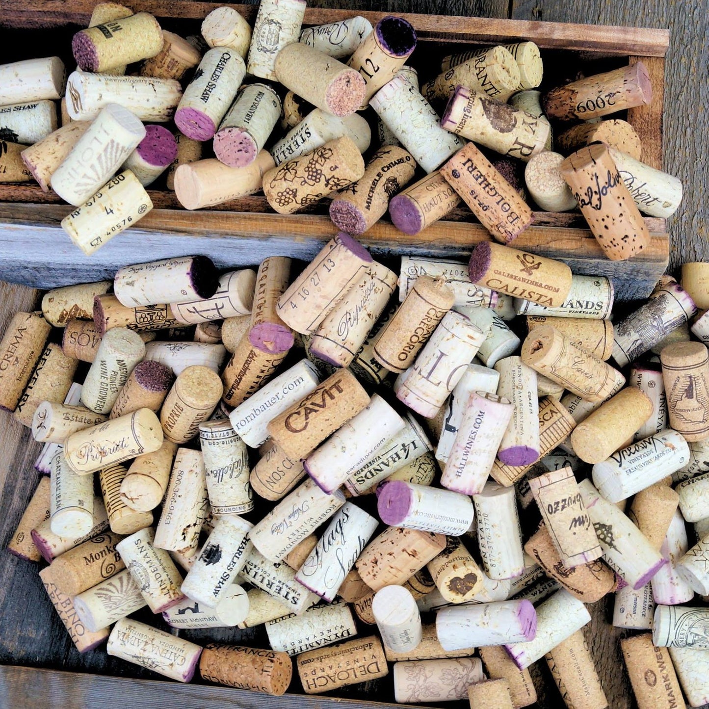 Wine Bottle Used Corks