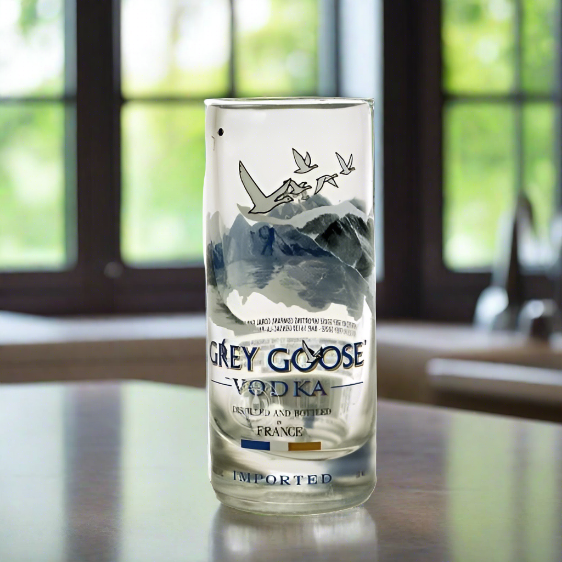 Grey Goose Vodka 50ml Bottle Shot Glass