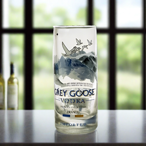 Grey Goose Vodka 50ml Bottle Shot Glass