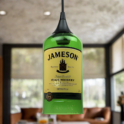 Jameson Irish Whiskey Bottle Pendant Light