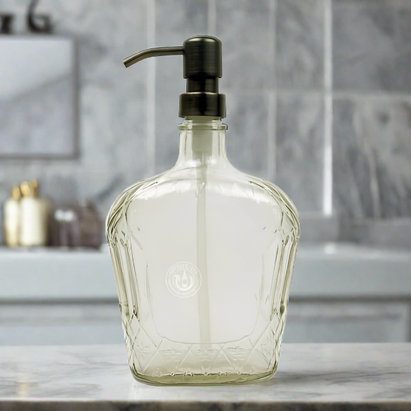 Crown Royal Whisky Bottle Soap Dispenser