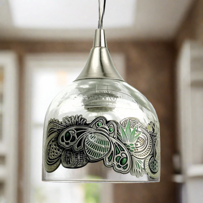 Patron Tequila 2017 Limited Edition Bottle Pendant Light