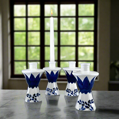 Clase Azul Tequila Bottle Candle Holder Set