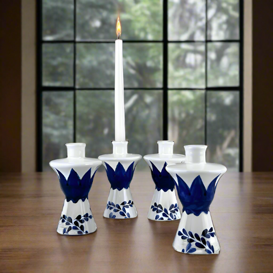 Clase Azul Tequila Bottle Candle Holder Set