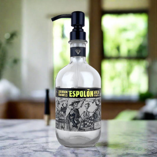 Espolon Tequila Bottle Soap Dispenser