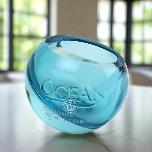 Ocean Organic Vodka Bottle Shot Glass