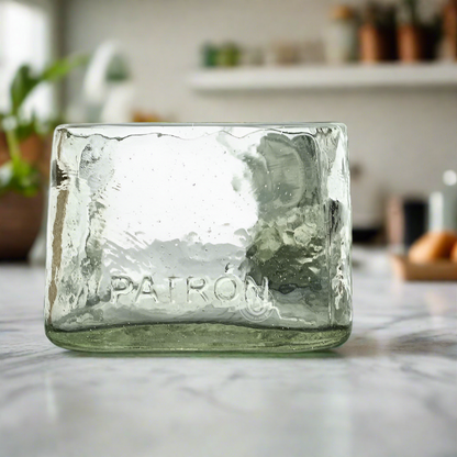 Patron Tequila Bottle Bowl