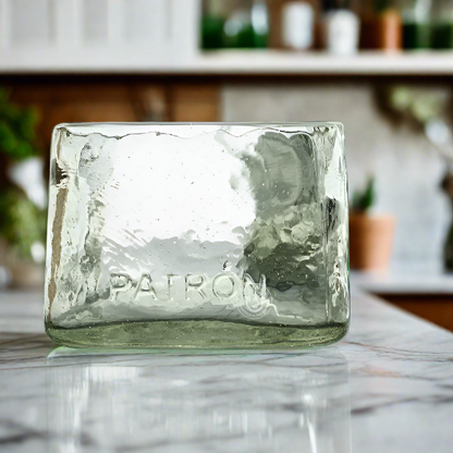 Patron Tequila Bottle Bowl