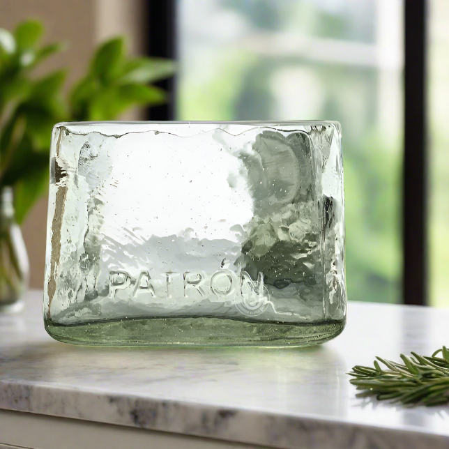 Patron Tequila Bottle Bowl