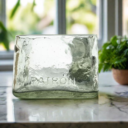 Patron Tequila Bottle Bowl