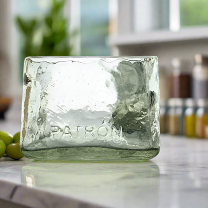 Patron Tequila Bottle Bowl