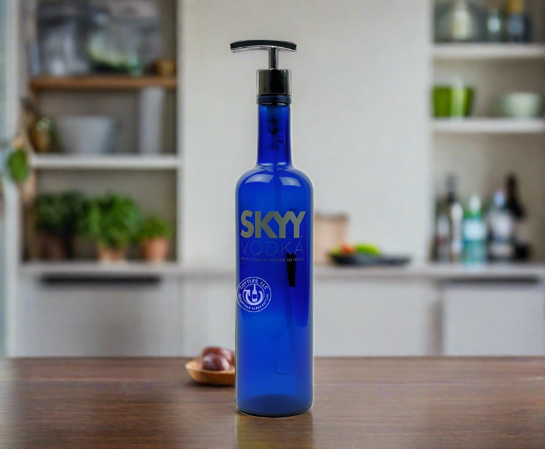 Skyy Vodka 750ml Bottle Soap Dispenser