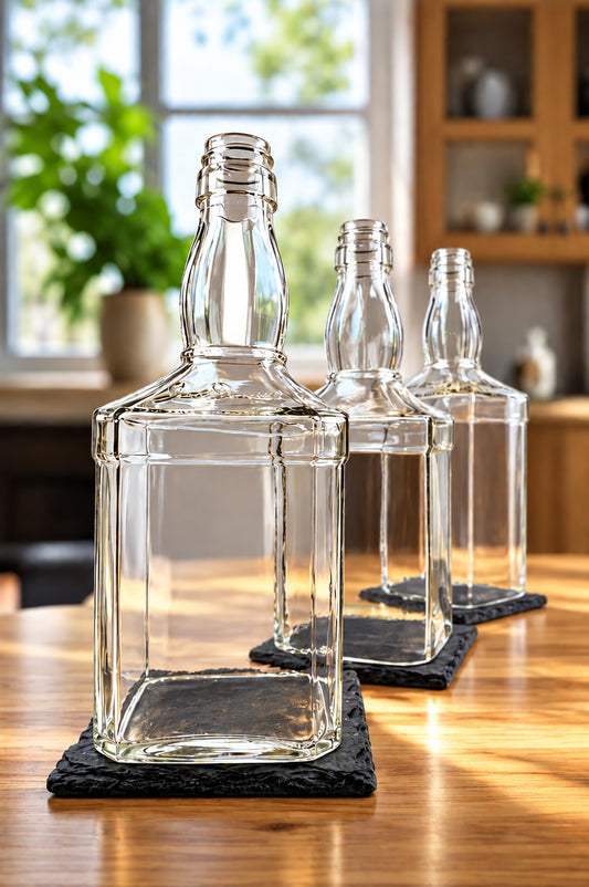 Jack Daniel's Whiskey Bottle Candle Cover Set