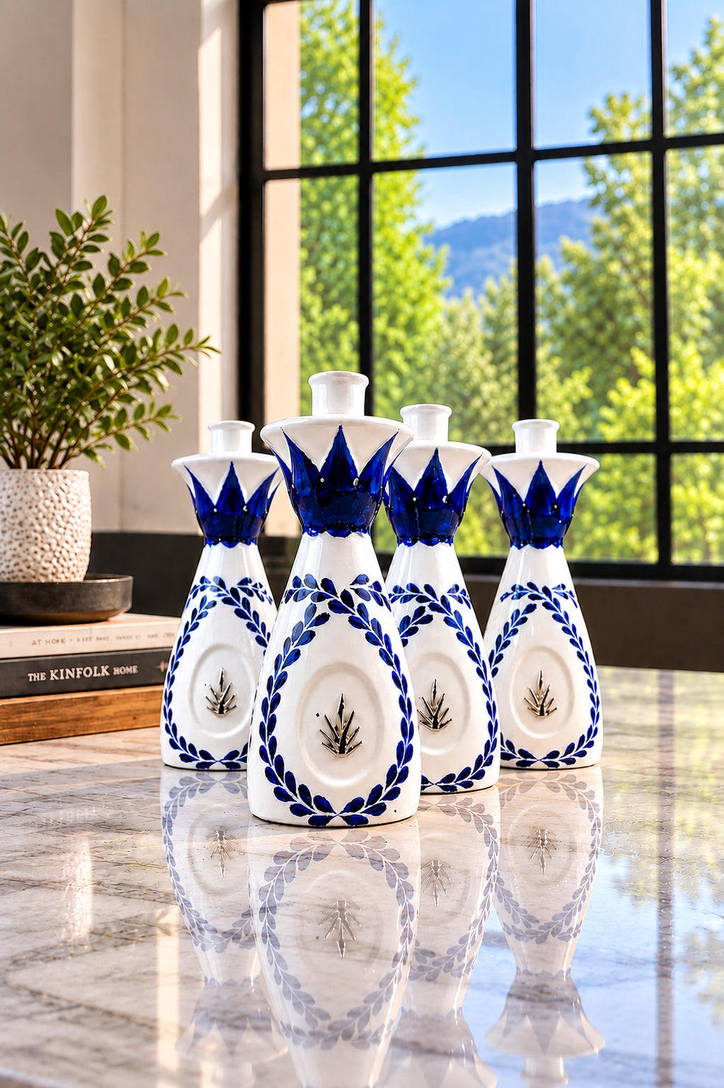 Clase Azul Tequila Bottle Candle Holder