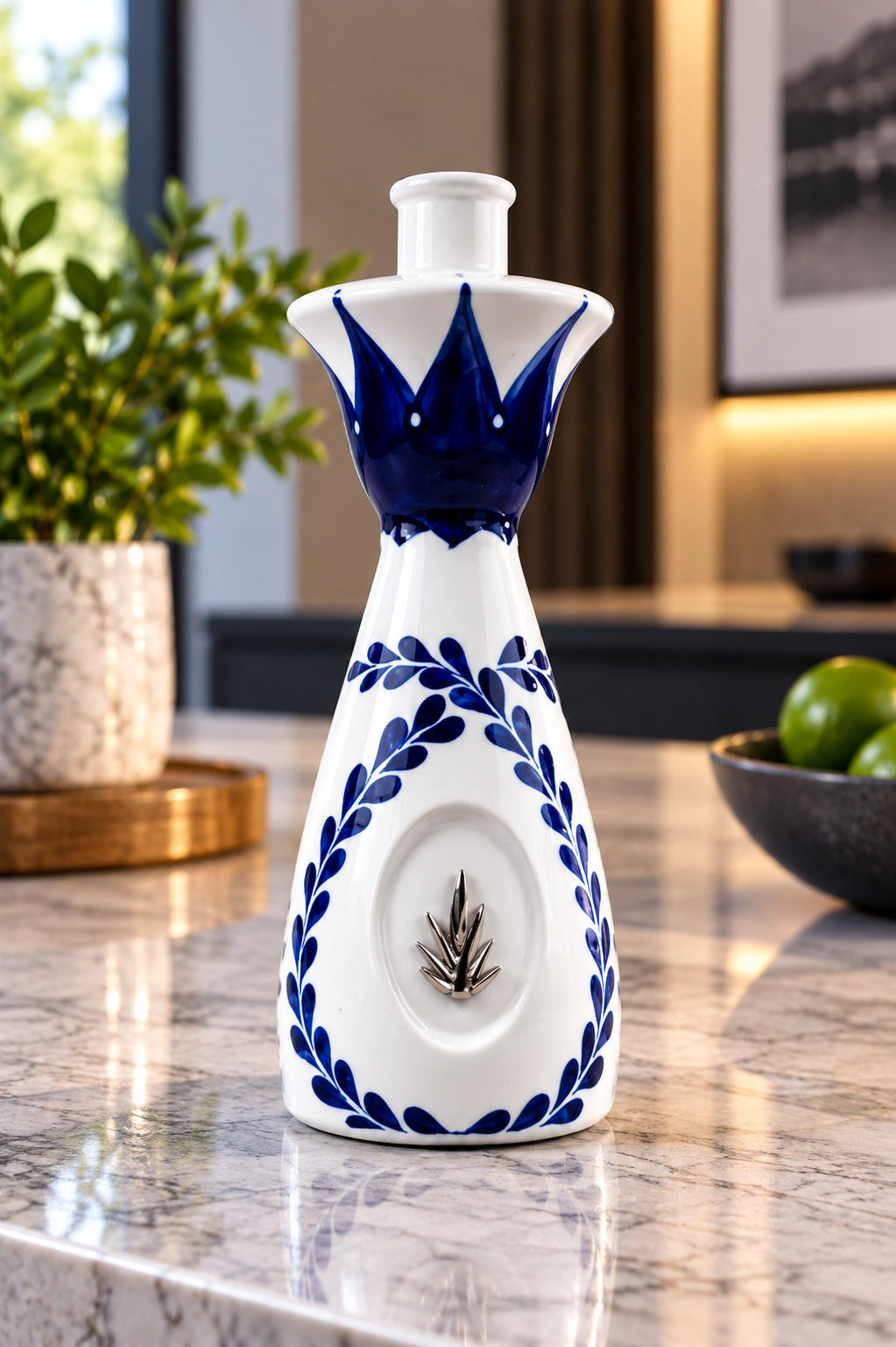 Clase Azul Tequila Bottle Candle Holder