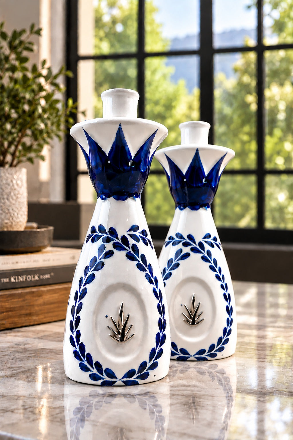 Clase Azul Tequila Bottle Candle Holder