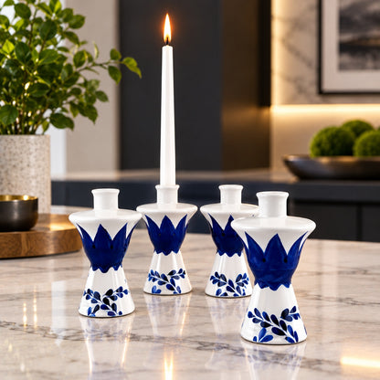 Clase Azul Tequila Bottle Candle Holder Set