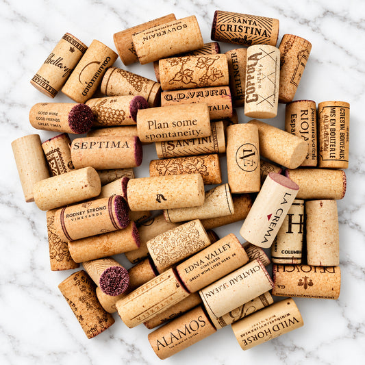 Wine Bottle Used Corks