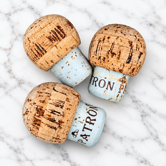 Patron Tequila 1.75L Bottle Used Corks