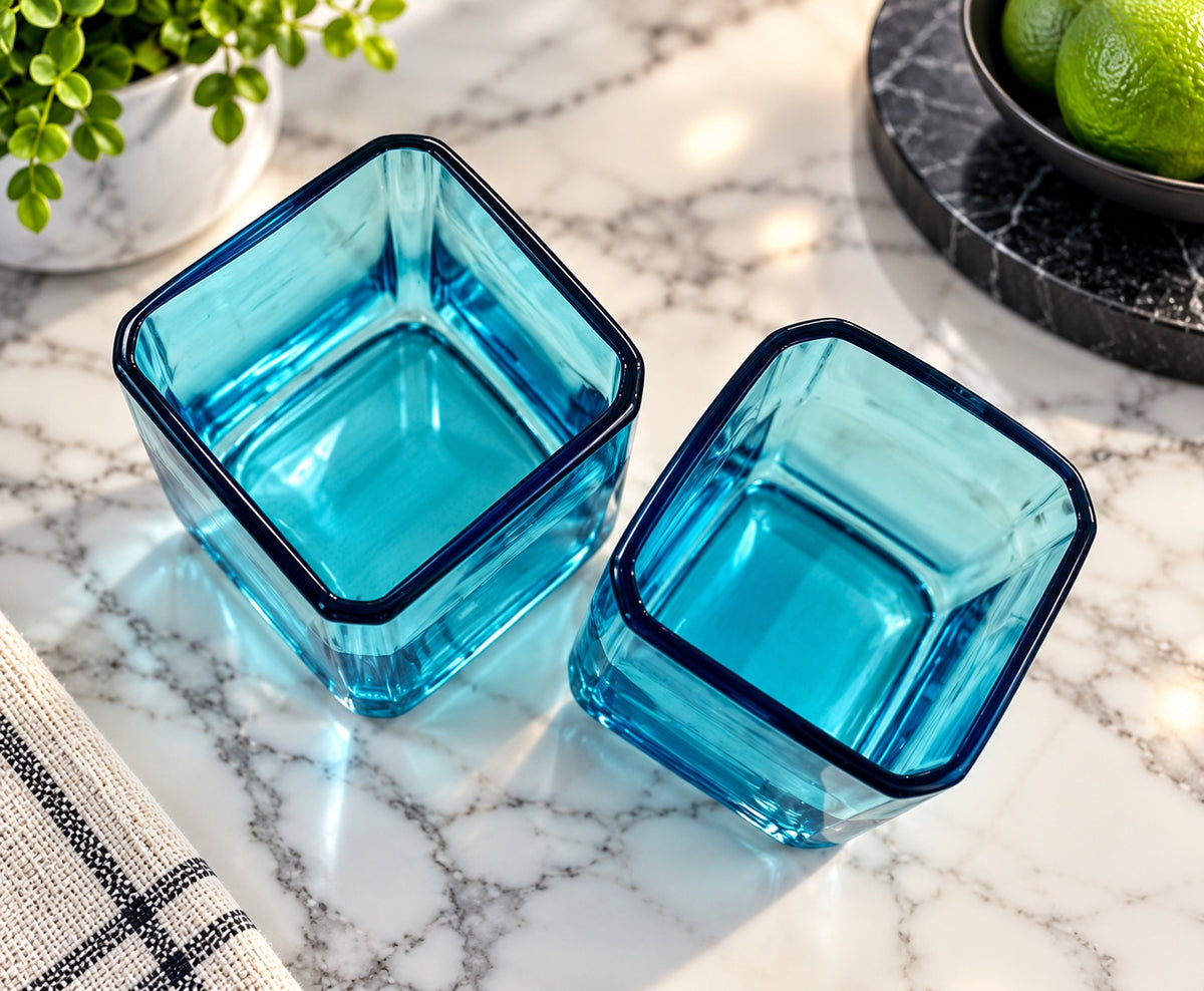 Bombay Sapphire Gin Bottle 12oz Glass Set
