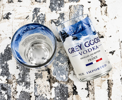 Grey Goose Vodka Bottle 18oz Glass Set