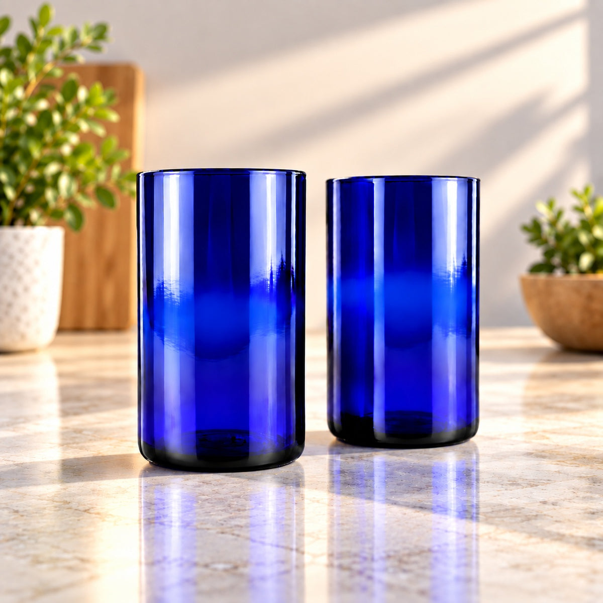 Skyy Vodka Bottle 16oz Glass Set