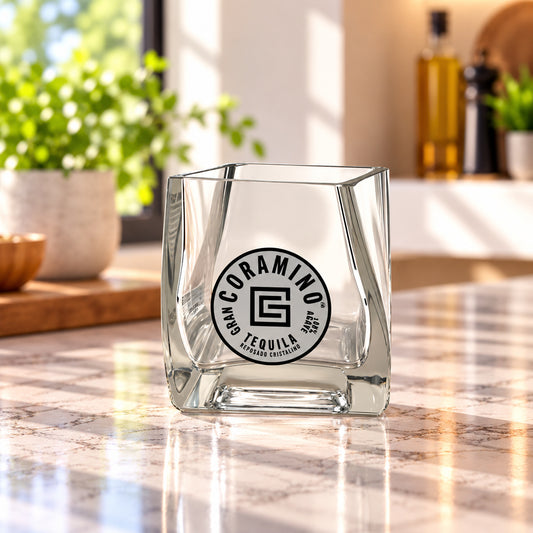 Gran Coramino Tequila Bottle Rocks Glass