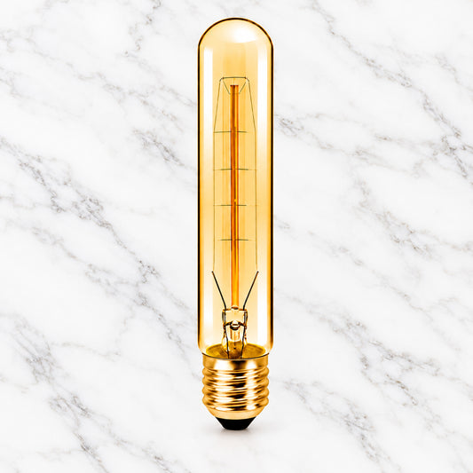 60-Watt Incandescent Tubular Style Vintage Light Bulb