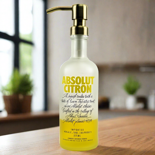 Absolut Vodka 375ml Bottle Soap Dispenser