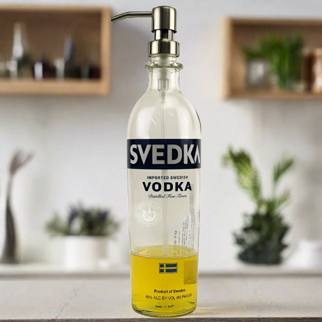 Svedka Vodka Bottle Soap Dispenser