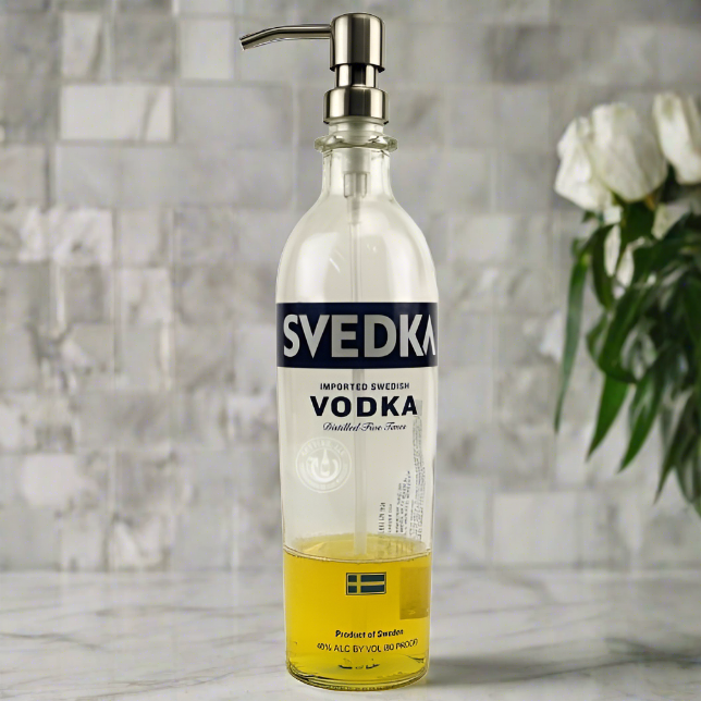 Svedka Vodka Bottle Soap Dispenser